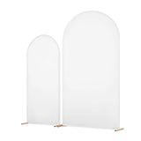 Arch Stand, Set of 2, 2.2 m and 1.8 m, Stable Structure, Easy Assembly, Gold Metal Arch V952-BYDGMJLJTDBZ1SEAH001V0