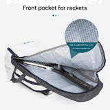 Blue and White Multifunctional Tennis & Badminton Backpack - Waterproof Racket Bag with Shoe V888-ELOSUNG27059