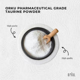 Orku 1Kg Taurine Powder - High Purity L-Taurine Amino Acid Ingredient V238-SUPDZ-1230660894726