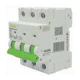 GSME Trader Miniature Circuit Breaker C Curve 400-415V 16A 6kA 3Pole 3Module 54mm DIN Rail Mount V1202-V1-GSMWOMCB6316