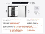 Medicine Cabinet, 26 x 30 inch, Medicine Cabinet for Bathroom with Mirror, Aluminum Frame Bathroom V952-JXYJJXJ2630IPL2I7V0
