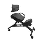 EKKIO Adjustable Ergonomic Office Kneeling Chair with Backrest V227-2997386001991