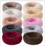 Fluffy Dog Bed Cat Bed, 70cm - Light Grey V1237-ZY-506-0363