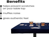Table Cover for Poker, Cards, Mahjong, Board Games, and Tile Games, Professional Grade Leisure and V1366-AZ2-W-07464