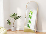 Yezi 165X60CM Full Length Mirror Wall Mounted Mirror Gold DECO1036-165-GD