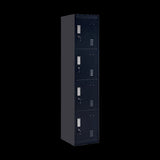 4-Door Vertical Locker for Office Gym Shed School Home Storage V63-832541