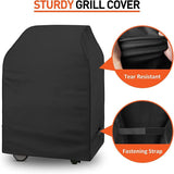 BBQ Cover, Waterproof Cover for Outdoor, Rip-Proof, Fade Resistant Barbecue Gas V1192-AZ-W-15453