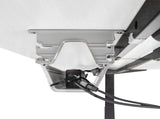 Lifespan Fitness WalkingPad M2 ErgoDesk 1500mm White Cable Management DM9 Chair V572-LFTM-WPADM2-I