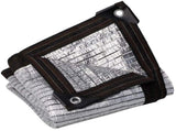 Aluminum Foil Insulation Shade Net Sunshade Cover Sun Shade Sail for Lawns Gardens Swimming Pools V1294-YM0715-211001YF33-6