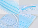 60 Pcs Anti Dust Filter Disposable Protective Sanitary Face Mask DMASKX50