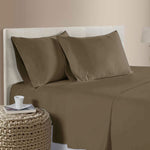 400TC Bamboo Cotton Sheet Set Latte Queen V442-ATX-SHEETS-400TCBAMBOO-LATTE-QS