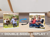 Acrylic Picture Frame 4x6 Inches, 8 Pack Plastic Picture Frames Holder Standing,Double Sided Picture V1192-AZ-W-22684