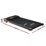 Everfit Treadmill Electric Walking Pad Under Desk Home Gym Fitness 400mm Black TMILL-400-PAD