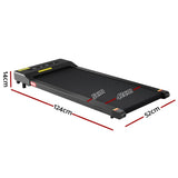 Everfit Treadmill Electric Walking Pad Under Desk Home Gym Fitness 400mm Black TMILL-400-PAD