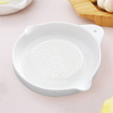 Advanced Ceramic Grater Plate, Ceramics Grater for Ginger, Garlic, Onion, Cheese, Lemon, Chocolate, V1370-AZ4-21017