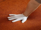 Convertible Folding Sofa Bed / Plush Corduroy Loveseat Couch - Orange V1316-W2353P379629
