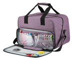 Serger Carrying Case, Universal Overlock Sewing Machine Tote Bag with Shoulder Strap Handles, for V1189-LC-RY-00360