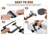 2Pcs Versatile Cabinet Clamps for Drawer Mounting and Woodworking Use V1192-AZ-W-27488