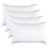 100 Percent Cotton Pillow Cover with 800g Poly Fill, Hypoallergenic, Antibacterial, and Cooling V196-P400_K