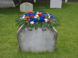 Artificial flowers under 30,Artificial Cemetery Flowers Saddle Cemetery Saddles For Weather & V1192-AZ-W-27868