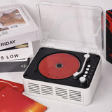 Retro CD Music Player with Bluetooth and FM Radio Multifunctional Home Audio System White V1263-JX-6955-1