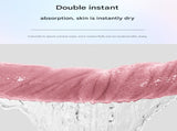 Blue Premium 3-Piece 100% Cotton Towel Set - Ultra Soft, Absorbent & Quick-Dry for Bathroom V888-ELOSUNG32953