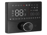 Smart Digital Thermostat LCD Color Display Precise Control Intelligent Temperature Controller Black V1294-YM0706-3114230111711