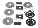 Vacuum Cleaner Accessories Kit for X30 X30 Pro Includes 2 Side Brushes 2 Filters 2 Dust Bags 4 Mop V1294-YM0901-3113240161311