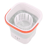 Mini Washing Machine Foldable Small Washing Machine Wash and Dry with Drain Basket for Kids Clothes V1294-YM0901-3113230159414