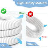 Heavy Duty PE Pool Sand Filter Connecting Pipe, Flexible Swimming Pool Hose for Sand Filter System, V1192-AZ-W-24089