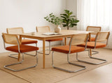 Levede 6xRattan Chair Dining Chairs CH1108-2-BRX3