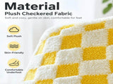 Plush Checkerboard Lamp Style Cat Scratching Post - 53 x 37.5 cm Extra Large Standing Cat Scratcher V888-ELOSUNG55466