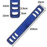 2PC Padded Patient Transfer Belt Auxiliary Equipment 60 Inch Lift Slide Handle V1369-AZ3-W-18749