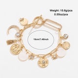 Celestial Magic Jewelry Set - Gold Tone Iron and Zinc Alloy V888-ELOSUNG56174-4