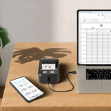 Bluetooth Label Maker Machine with Tape Roll Inkless Labeler Sticker Printer for Home Office V1263-JX-7300