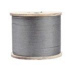 50m Stainless Steel Wire Rope Cable 5mm 316 A4 7x7 Balustrade Fence V63-929941