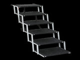 Pawz Dog Ramp Pet Stair Car Suv Travel Step Foldable PT1145-6-BK-IR