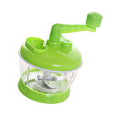 Manual Vegetable Grinder Stainless Steel Blade Portable Food Meat Mixer for Kitchen Restaurant V1294-YM0521-3118230038411