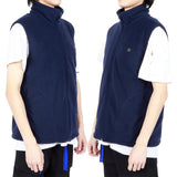 Intelligent 3 Gear Adjustable Electric USB Heating Warm Sleeveless Vest for Men Women BlueXXL V1294-YM0901-3117200136114