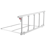 Foldable Bed Rail for Elderly, 122 cm Assist Rail with Fixing Strap, Adjustable Height Pipe V952-BCBSBCBSKZD1BAXNX001V0