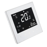 Smart Boiler Heating Thermostat WIFI APP Voice Control LCD Touch Screen Programmable White 95240V V1294-YM3113220224011-0421