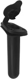 4pc Kayak Fishing Rod Holder - Plastic Flush Mount Boat Holders with Cap Cover for Canoe and Tackle V1259-DP01-A-1303