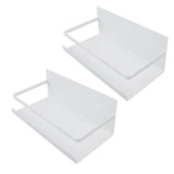 2PCS Fridge Magnet Shelf Iron Space Saving Multipurpose Magnetic Spice Rack Organizer for V1294-YM0901-3112240016311