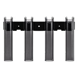 Fishing Rod Holder for Boat, Yacht, Garage Side Storage Tool, 4 Tube Rod Rack, Wall Mounted Fishing V1366-AZ2-W-14520