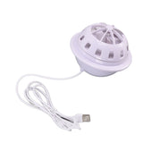 Mini Ultrasonic Dishwasher Portable USB Household Fruit Dishwasher for Home KitchenWhite V1294-YM0523-3113210186111