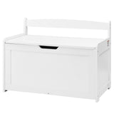 VEVOR Kids Toy Storage Bench Wooden Toy Box Chest 32.68 x 17.91 x 24.02" White V952-XTETCWDYHLBC1UNIRV0
