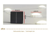 Jingle Jollys 15M Christmas Lights Permanent String Eaves Light 36 LED Decoration XMAS-ST36-16M-RGB