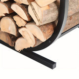 U-Shaped Metal Firewood Rack Stand V728-LP601099656868148