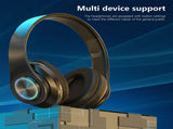 Headphones, Headphones Wireless Bluetooth Headset Subwoofer Bluetooth 5.2 Mobile Computer Game Music V1192-AZ-W-29647