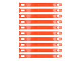10pcs Cow Pedometer Leg Bands Plastic Lightweight Soft Cattle Pedometer Foot Band for Farm V1294-YM0901-3111240144411